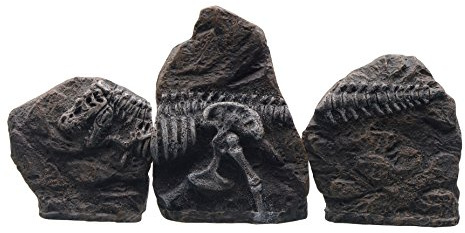 Marina 12346 Fossilienornament T-Rex 3-teilig für Aquarien