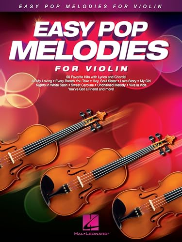 Easy Pop Melodies for Violin (English Edition)
