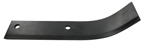 Greenstar Couteau de fraise droit 210mm Type bineur pour motobineuse adaptable sur JAPONAIS: HONDA, ISEKI, KUBOTA, MITSUBISHI - Noir, Acier, Réutilisable, Droit, Vertical, 210mm