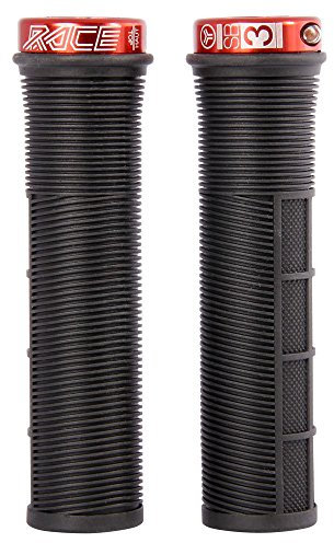 Muc-Off Race aus 1 Paar Fahrradgriffe, schwarz/rot, 130x29