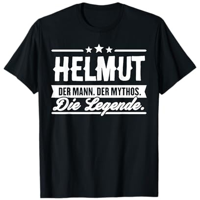 Helmut Name Lustiger Spruch Shirt Vorname Geschenk T-Shirt