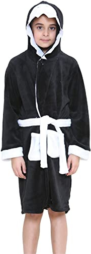 A2Z 4 Kids Unisex Super Soft 3D Animal Detail Bathrobe Dressing - Bathrobe Shark 2-3