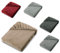 aqua-textil Feelwell Spannbettlaken 200 x 200 cm Taupe Coral Fleece Spannbetttuch Mikrofaser Laken