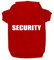 Izefia Hunde Kapuzenpulli Security Rdc Pet Bekleidung Hunde Shirt Wärmer Pullover Baumwoll Jackett Mantel Kleiner Hund Mittlerer Hund Rot M