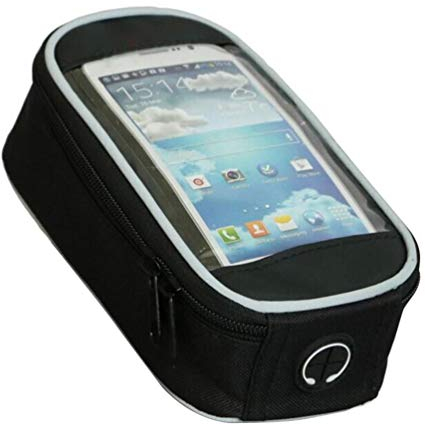 BESPORTBLE Fahrradschlauchtasche Der Rahmen Handyhalter Fahrradtasche Fahrrad Handyhülle Handytasche Mit Touchscreen Rahmen Handytasche Berührungsempfindlicher Bildschirm 5c Lenkertasche