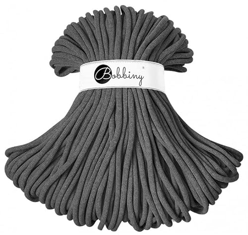 Bobbiny Jumbo-Makramee-Schnur, geflochten, 9 mm, 100 m