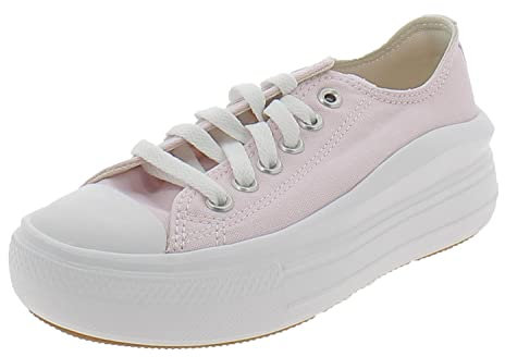 Converse Chuck Taylor All Star CTAS - Baskets plateformes montantes pour femme, rose
