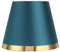 Paralume Lampada, E27 Paralume in Tessuto, Paralume Semplice in Stile Europeo Resistente all'Usura Copertura della Lampada per la Decorazione della Casa per Lampada da Tavolo(Verde)
