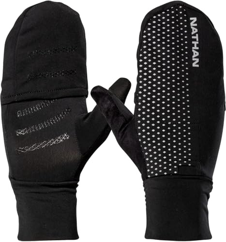 Nathan Reflektierende Convertible-Handschuhe HyperNight