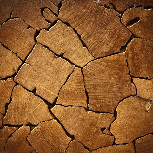 Funkenschutzplatte Glas XXL 100x100 cm Kamin platte Bodenplatte Holz Textur Braun Kaminplatte Glasbodenplatte für Kaminofen