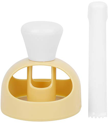 Leftwei Donut-Ausstecher-Set, 3,2-Zoll-Ausstecher Rund Zum Backen von Donut-Formenmachern aus Kunststoff mit Tauchzange, Kuchenform, Keksausstecher, Antihaft-Form, Backen