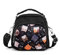 LaRechor Kleine Umhängetasche Handtasche Schultertasche für Damen Tote Tasche Mini Rucksack Nylon Frauentasche (Katzen Motiv)