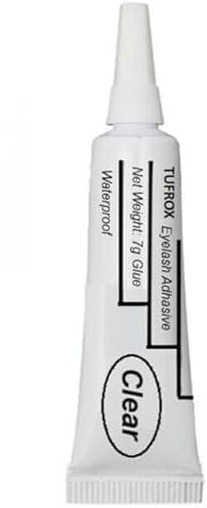 New Eyelash Glue Waterproof Strong Adhesive Makeup False Eye Lash 7g Glue UK (Clear)