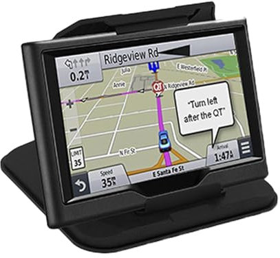 ulapithi Supporto per tablet per cruscotto 'auto, supporto per tablet da cruscotto | Supporto per cellulare da cruscotto automatico | Staffa di navigazione automatica ad angolo regolabile,
