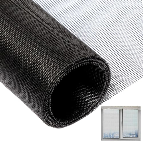 Tela Mosquitera Para Puerta y Ventana,252 x 122cm Tela Mosquitera Por Metros,Mosquitera De Fibra De Vidrio,Malla Mosquitera Fibra De Vidrio,Ventana De Fibra De Vidrio Adiós a Los Mosquitos
