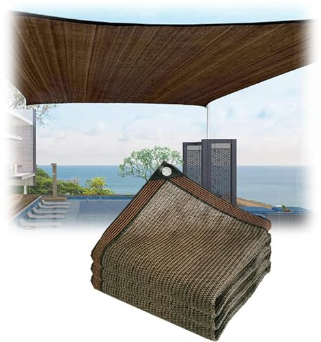YHDZWY Rete Ombreggiante 90% Parasole Traspirante Telo Ombreggiante con Occhiellato Esterni Telo Coprente Tende da Sole per Giardino Pergola Piante da Patio Serra Pollaio((3x4) m)