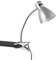 lightling Klemmleuchte Harley, mit Schnurschalter, fllexibel verstellbar, IP20 Indoor, exkl. 1 x E27 max. 10W, Ø 11 cm, Höhe 36 cm, Metall, titanfarbig