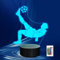 CoolGift Mart Fußball Nachtlicht, 3D LED optische Illusion Lampe mit Fernbedienung und Timer, Weihnachten und Geburtstag Fußball Geschenke für Jungen Kinder Teens