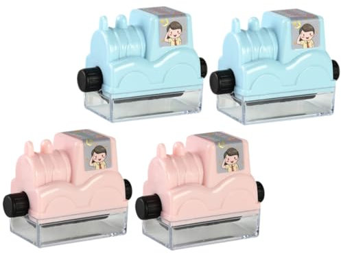 STOBOK Einstellbare Mathematik Roller Stempel 4pcs Kompakte Mathematik Roller Student Mathematik Liefert