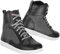 Vaster Moto Stivali da motocross da uomo, impermeabili, scarpe da moto, suola in gomma antiscivolo, grigio, 43 EU