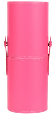 VICASKY Pot De Rangement pour Pinceaux De Maquillage PU Contenant Cosmétique avec Couvercle Boîte à Pinceaux De Maquillage pour Maison Voyage