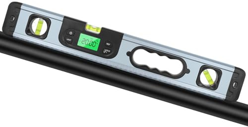 Digitale Wasserwaage, magnetisch, Torpedo, 50,8 cm (20 Zoll), digitaler