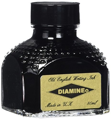 Diamine 80ml Monaco Red fountain pen ink bottle