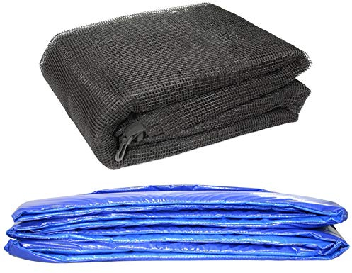 Greenbay Coussin de Protection pour Trampoline avec Filet de sécurité Autour de Enceinte 12FT