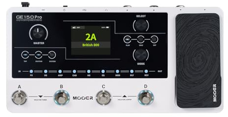Mooer GE150 PRO - Amp Modeling & Multi Effects