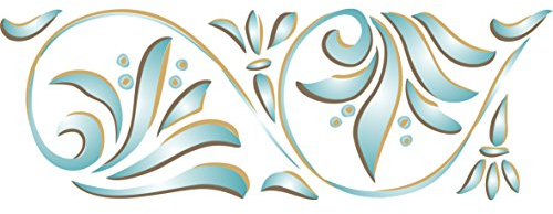 Art Nouveau Schablone Bordüre – 47 x 16,5 cm