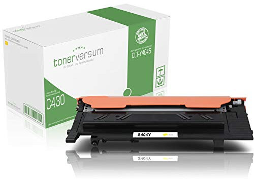 Tonerversum Toner kompatibel für Samsung Xpress C430 Laserdrucker Gelb ersetzt CLT-Y404S/ELS