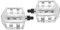 keine Angabe BMX Pedal-Set, Silber, 1/2 Zoll Achse, Gewicht ca. 385 g