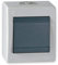 ALING-CONEL Aufputz Wechselschalter mit Wippe 10AX/250V~ / IP 44 - Grau