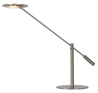 LUCIDE ANSELMO - Schreibtischlampe - LED Dim. - 1x9W 3000K - Chrom Matt
