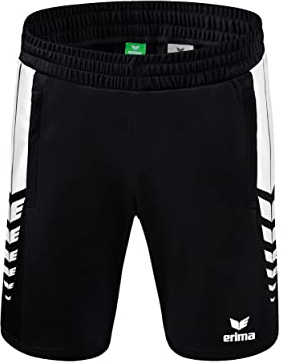 Erima SIX Wings Short schwarzweiss, L Herren