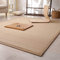 KKCF Naturfasern Bambus Teppich, 2 cm Dicker, Rutschfester Wohnzimmer-Teppich, Schwammfüllung Antikollisions-Bodenmatte Im Japanischen Stil for Büro-Balkon-Eingang