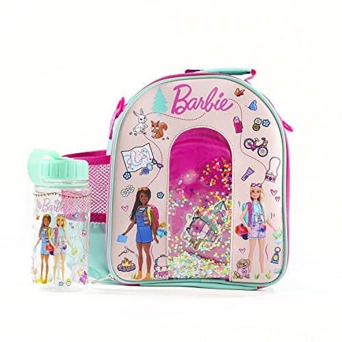 ODS 44902 Barbie, borsa zaino 2in1 con borraccia