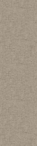 HOME in green 84074 FRONDA Schiebegardine, recyceltem Polyester 245x60 cm, Farbe:Stein, Größe:245 x 60 cm, Anzahl:5er Set (2X Bedruckt. 2X Uni. 1x Uni)