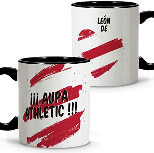LolaPix Taza Athletic - Original para Regalar, Desayuno Fútbol - Cerámica 330ml, Varios Diseños