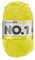 myboshi No.1 Wolle zum Häkeln und Stricken, Schnellstrickgarn, langlebige Mützenwolle, Strickwolle, Häkelwolle, mulesing-frei, 50g, Ll 55m Neongelb 1 Knäuel