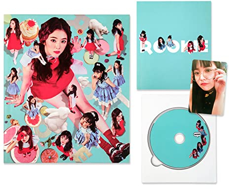 RED VELVET - 4nd Mini Album [Rookie] (Random Cover) Booklet + CD-R + Random Card + 2 Pin Button Badges + 4 Extra Photocards