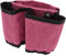 TOPINCN Luggage Travel Cup Holder Oxford Cloth Free Hand Drink Caddy 2 Pockets Free Hand Suitcase Drink Holder For Suitcase Handle (Rose Red)