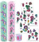 TOBJA Meerjungfrauen-Schnapparmbänder und Sticker-Set für Kinderpartys und Geburtstage - 5 Armbänder und passende Sticker-Sets im wunderschönen Design