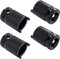 4X 1/2 Angle Grinder Wrench Socket Metal Angle Grinder Pressure Plate Removal Sleeve Power Tool Accessories for Auto Repair Household Maintenance