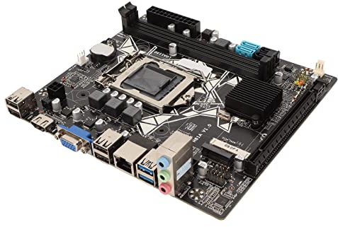 Bewinner H81A-Motherboard, LGA1150-DDR3-Desktop-Motherboard mit -, VGA-, PCIE-Schnittstelle, Unterstützt Hot-Swap-fähiges WLAN-Gaming-Motherboard für
