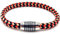 Generisch JoJewelry Armband mit emailliertem Edelstahlmagnetverschluss (Milk snake, 22.00)
