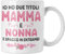Vulfire Mamma Tazza Regalo donna compleanno Idea originale Idee Regali per lei per Natale festa della mamma, Mamma e Nonna Regalo per lei Pensione (Ceramica, Bianco - MN1)
