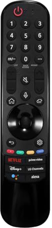 Magic Remote Control Replacement for LG-AN-MR22GA MR23GA, for 2017-2023 LG UHD Old ONED NanoCell 4K 8K TVs with Voice and Point Function (1 Remote Without Covercase)