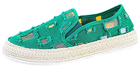 Dinglong Sneakers Uomo Campus 00s Donna Primavera ed Estate Uomo Nuove Scarpe da Passeggiata antiscivolo alla Moda leggere Scarpe Sportive svasate Campus 00s Donna, verde, 41 EU