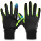Sukeen Fahrradhandschuhe Herren Damen Winterhandschuhe, Touchscreen Handschuhe Thermohandschuhe Autofahrerhandschuhe Warme Schwarze Handschuhe Sporthandschuhe zum Radfahren Laufen Wandern (Grün, L)